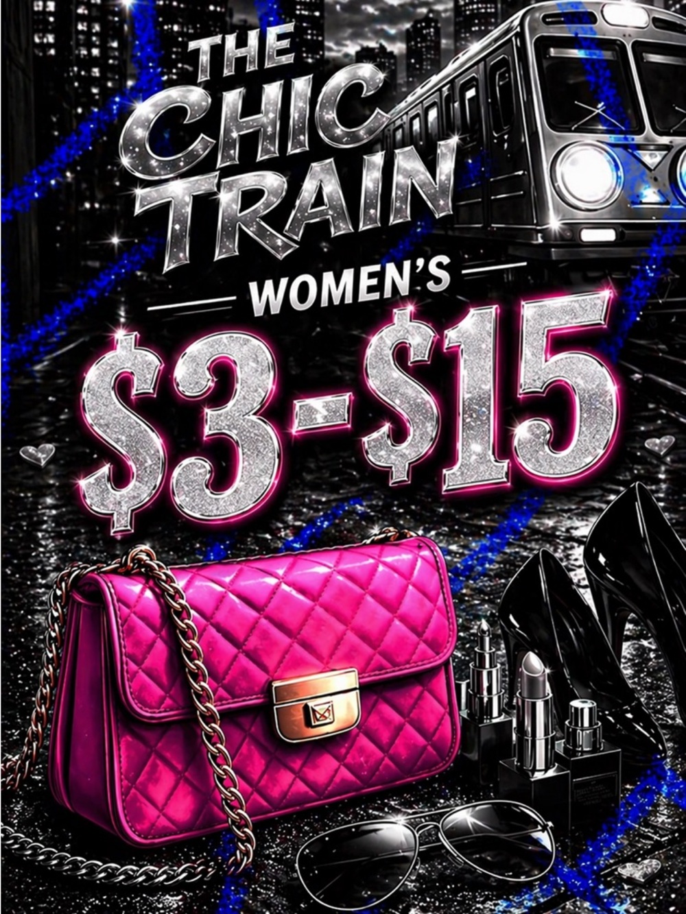 The Chic Train is running right now! All women’s $3-$15 ⭐️ Giveaways ⭐️Join in 💖 - Picture 12 of 13